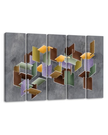 Leinwandbild - 3D -Rätsel | Feeby