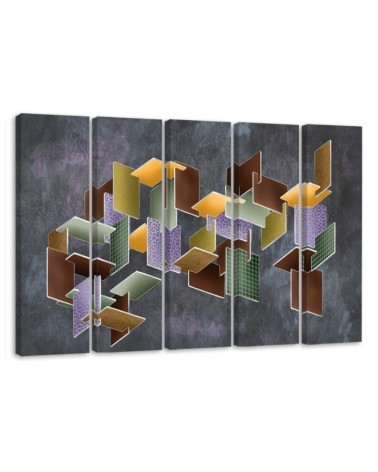 Leinwandbild - 3D -Rätsel | Feeby