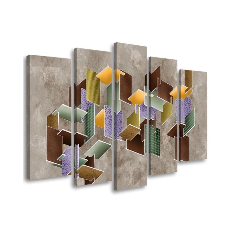 Obraz nowoczesny do pokoju na ścianę - Puzzle 3D