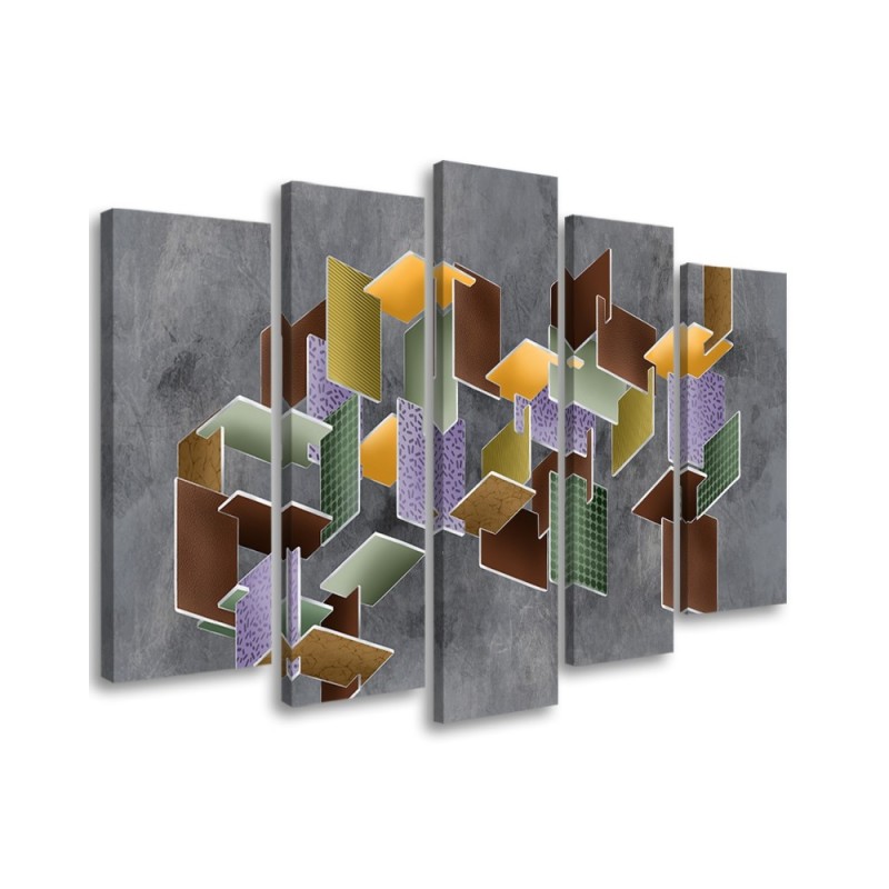 Obraz nowoczesny do pokoju na ścianę - Puzzle 3D