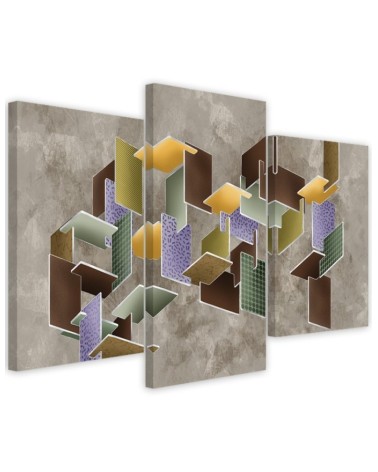 3D Puzzle - Modern painting for wall room | FEEBY
