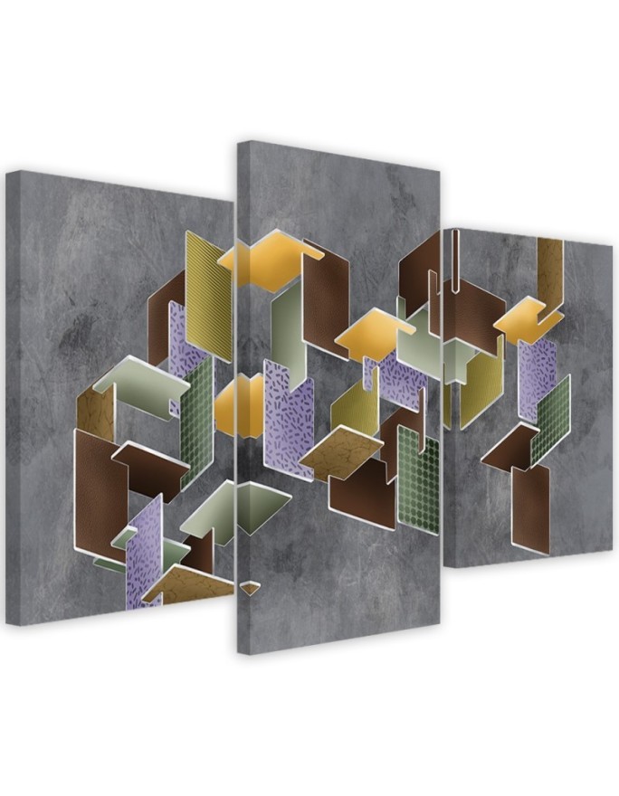 Puzzle 3D - obraz nowoczesny do pokoju dziecka