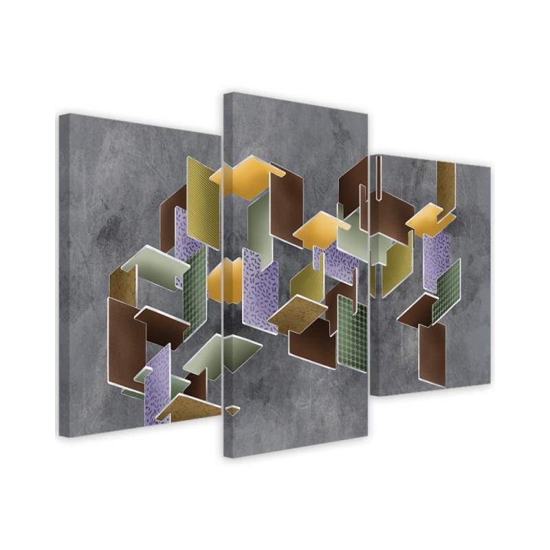 Puzzle 3D - obraz nowoczesny do pokoju dziecka