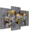 Puzzle 3D - obraz nowoczesny do pokoju dziecka