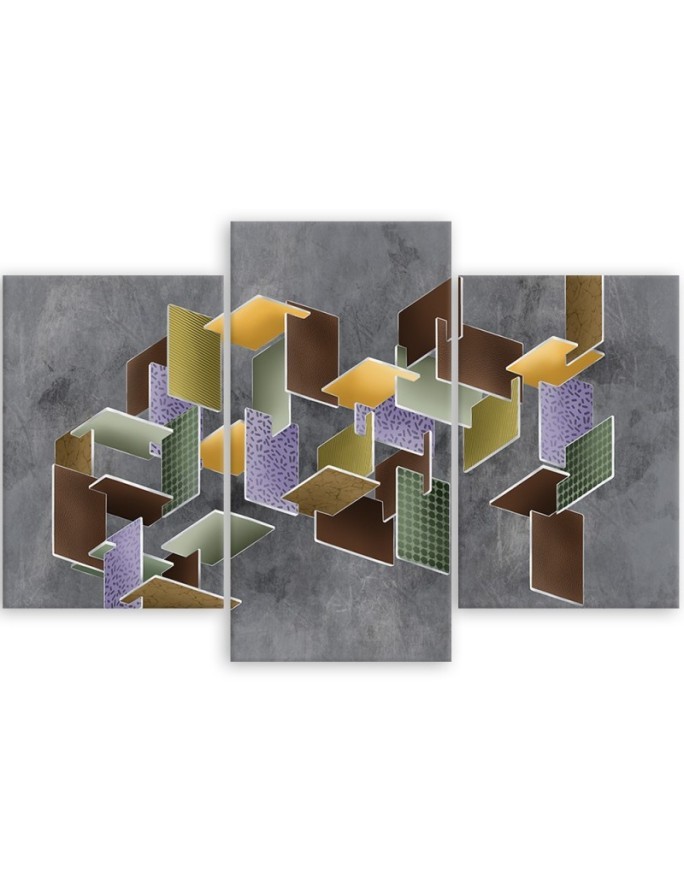 Puzzle 3D - obraz nowoczesny do pokoju dziecka