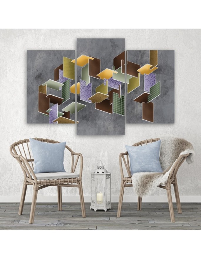 Puzzle 3D - obraz nowoczesny do pokoju dziecka