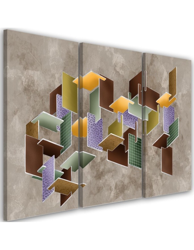 Puzzle 3D - obraz nowoczesny do pokoju dziecka