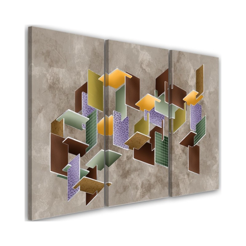 Puzzle 3D - modern painting for a child's room | FEEBY