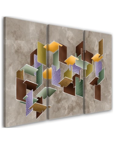 Puzzle 3D - obraz nowoczesny do pokoju dziecka
