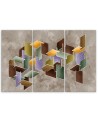 Puzzle 3D - obraz nowoczesny do pokoju dziecka