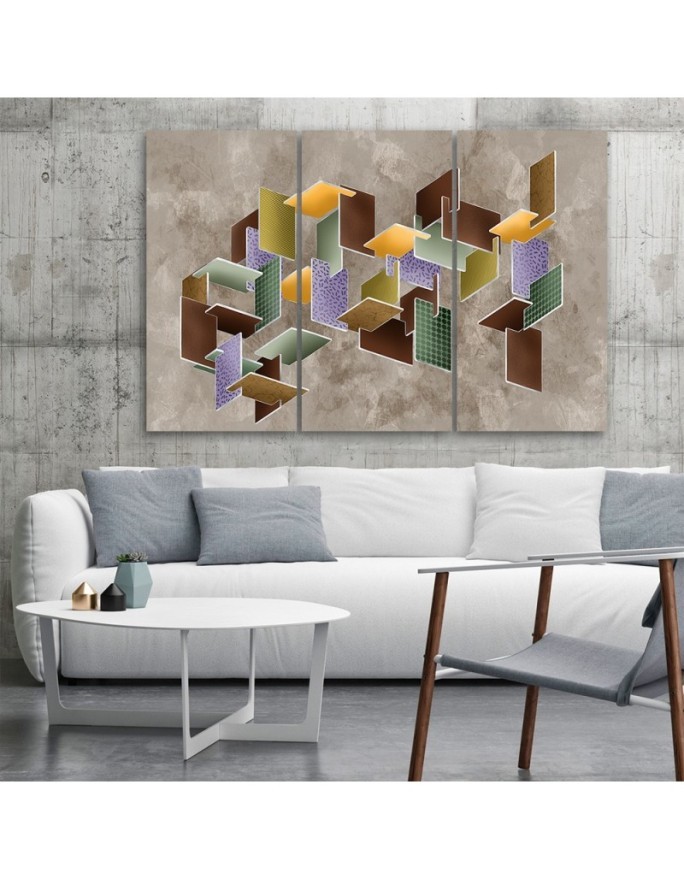 Puzzle 3D - obraz nowoczesny do pokoju dziecka