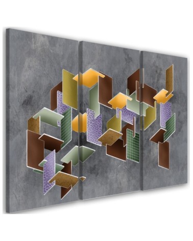 Puzzle 3D - obraz nowoczesny do pokoju młodzieżowego