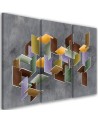 Puzzle 3D - obraz nowoczesny do pokoju młodzieżowego