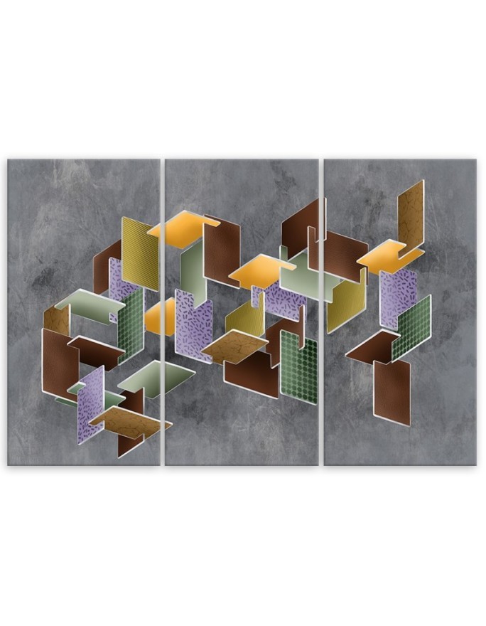 Puzzle 3D - obraz nowoczesny do pokoju młodzieżowego