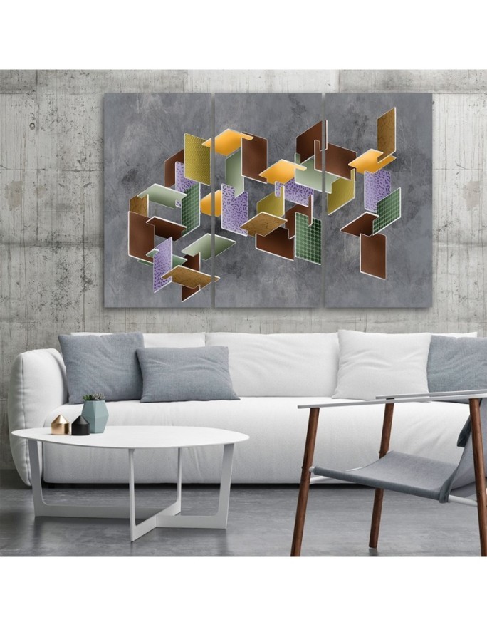 Puzzle 3D - obraz nowoczesny do pokoju młodzieżowego
