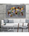 Puzzle 3D - obraz nowoczesny do pokoju młodzieżowego
