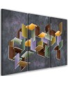 Obraz Puzzle 3D - nowoczesny do pokoju dziennego