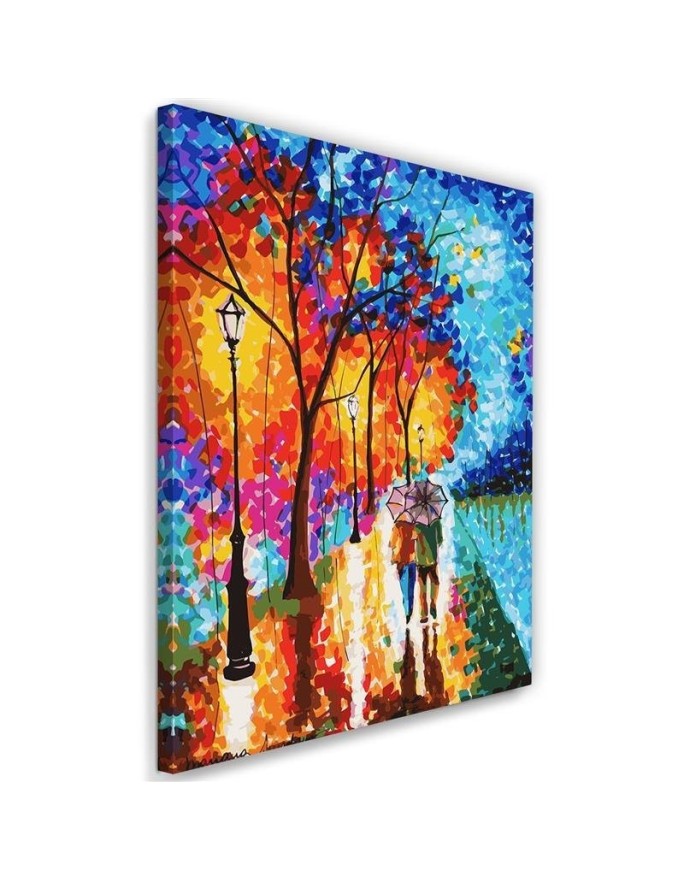 Modernes Wandbild - Herbst Bäume im Park | Feeby