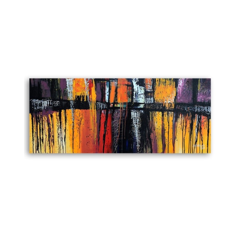 Modernes Wandbild - Bunte Abstrakt | Feeby