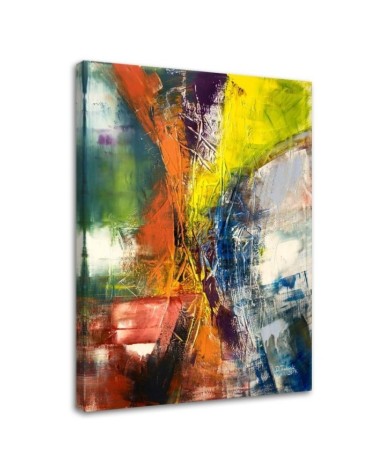 Leinwanddruck - Bunte Abstrakt | Feeby