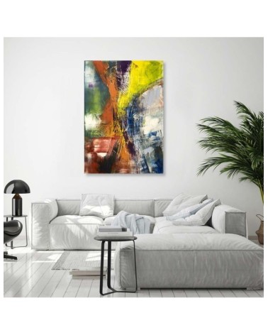 Leinwanddruck - Bunte Abstrakt | Feeby