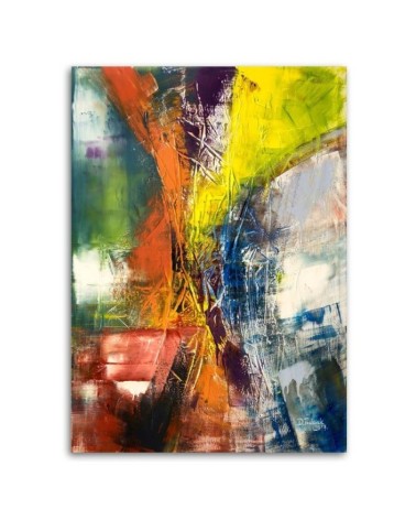 Leinwanddruck - Bunte Abstrakt | Feeby