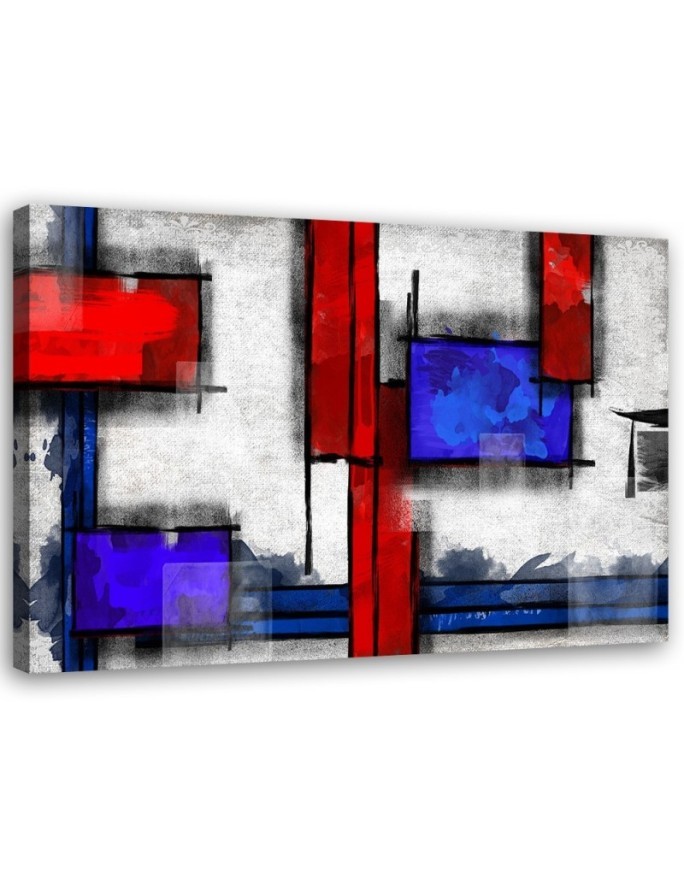 Modernes Wandbild - Geometrische Abstraktion | Feeby