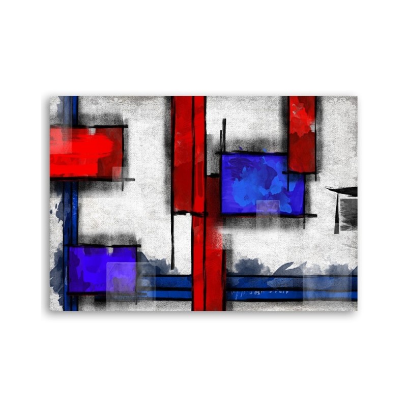 Modernes Wandbild - Geometrische Abstraktion | Feeby