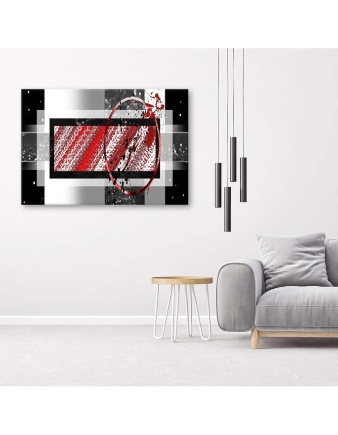 Dekoracja ścienna na płotnie canvas - Abstrakcja geometryczna
