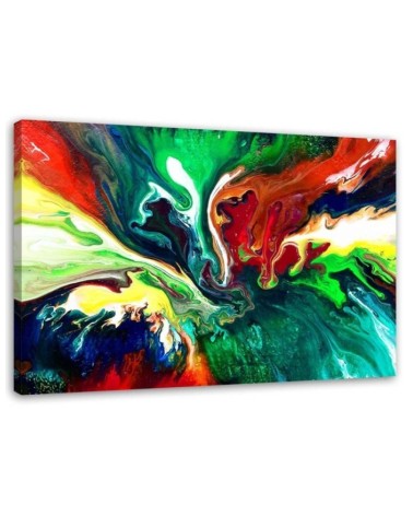 Leinwandbild modern - Flüssige Abstraktion | Feeby