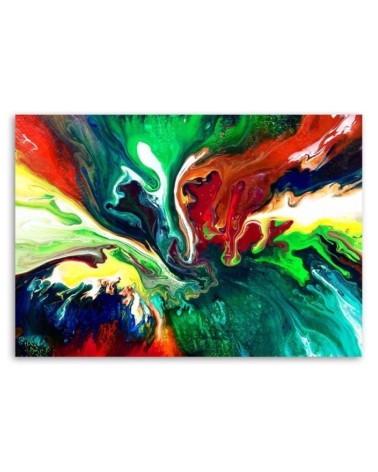 Leinwandbild modern - Flüssige Abstraktion | Feeby