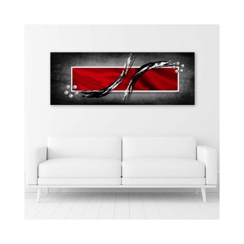 Bild auf Leinwand - Abstraktes Rechteck | Feeby