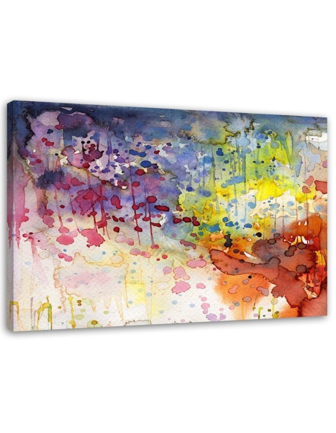 Leinwandbild - Bunte Abstraktion | Feeby