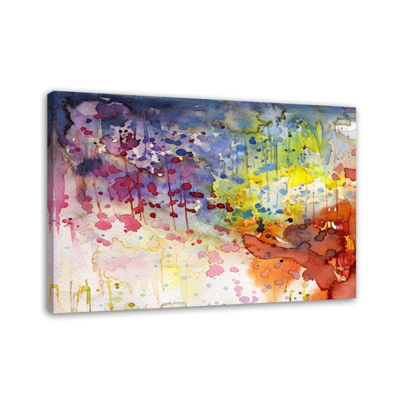 Leinwandbild - Bunte Abstraktion | Feeby