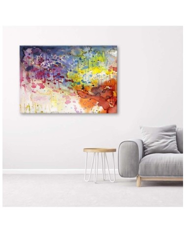 Leinwandbild - Bunte Abstraktion | Feeby
