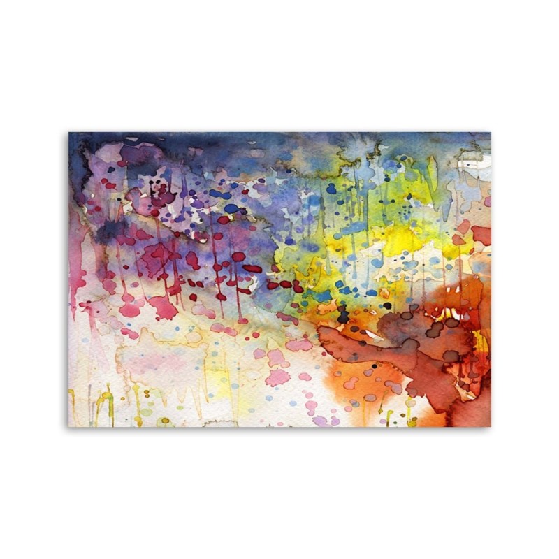 Leinwandbild - Bunte Abstraktion | Feeby