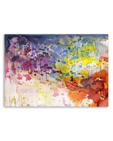 Leinwandbild - Bunte Abstraktion | Feeby