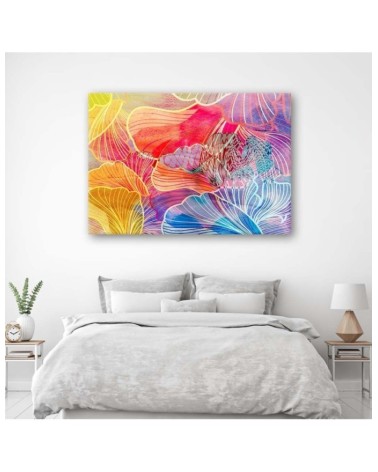 Leinwandbild - Energie der Farben | Feeby