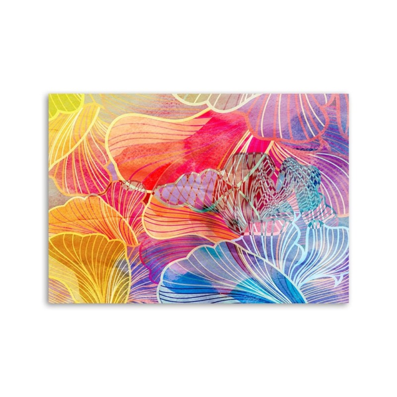 Leinwandbild - Energie der Farben | Feeby