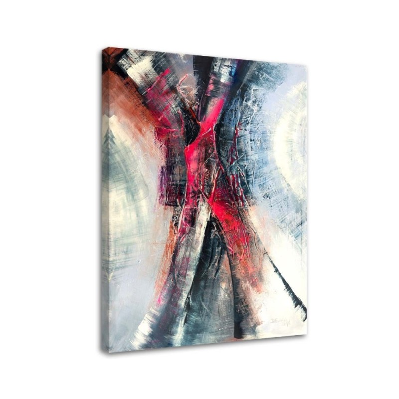 Leinwandbild - Westlich über der Stadt | Feeby