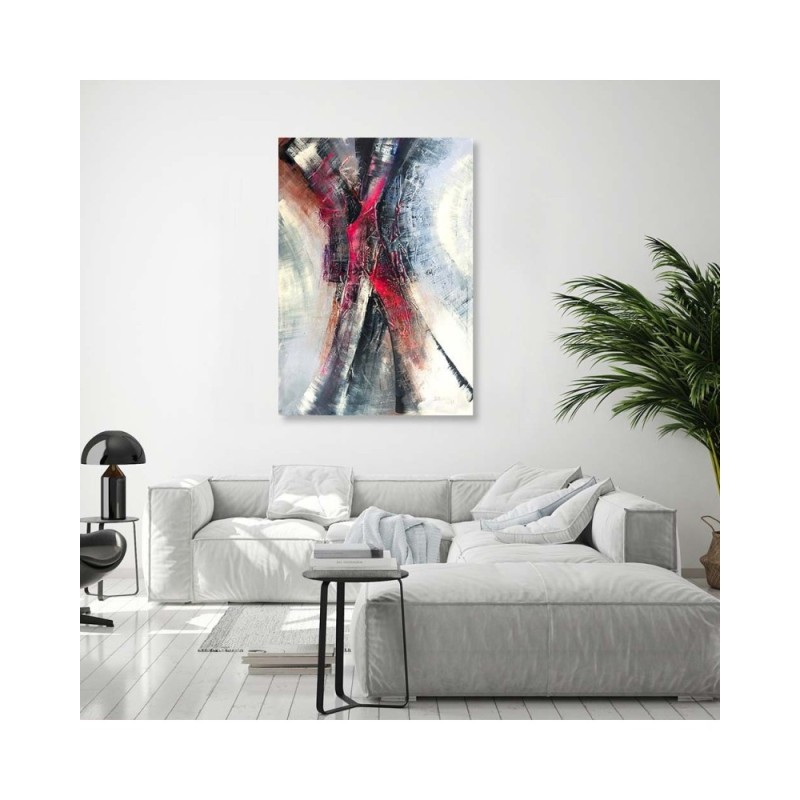 Leinwandbild - Westlich über der Stadt | Feeby