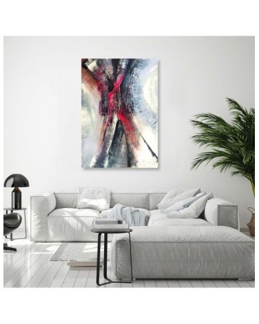 Leinwandbild - Westlich über der Stadt | Feeby