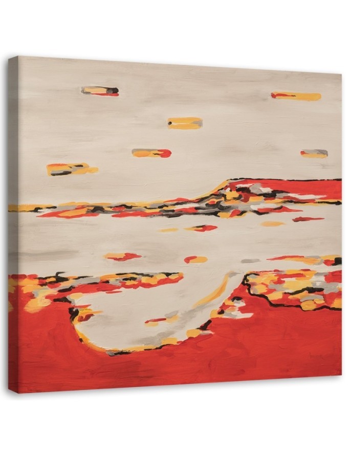 Leinwanddruck - Abstrakte Zusammensetzung | Feeby