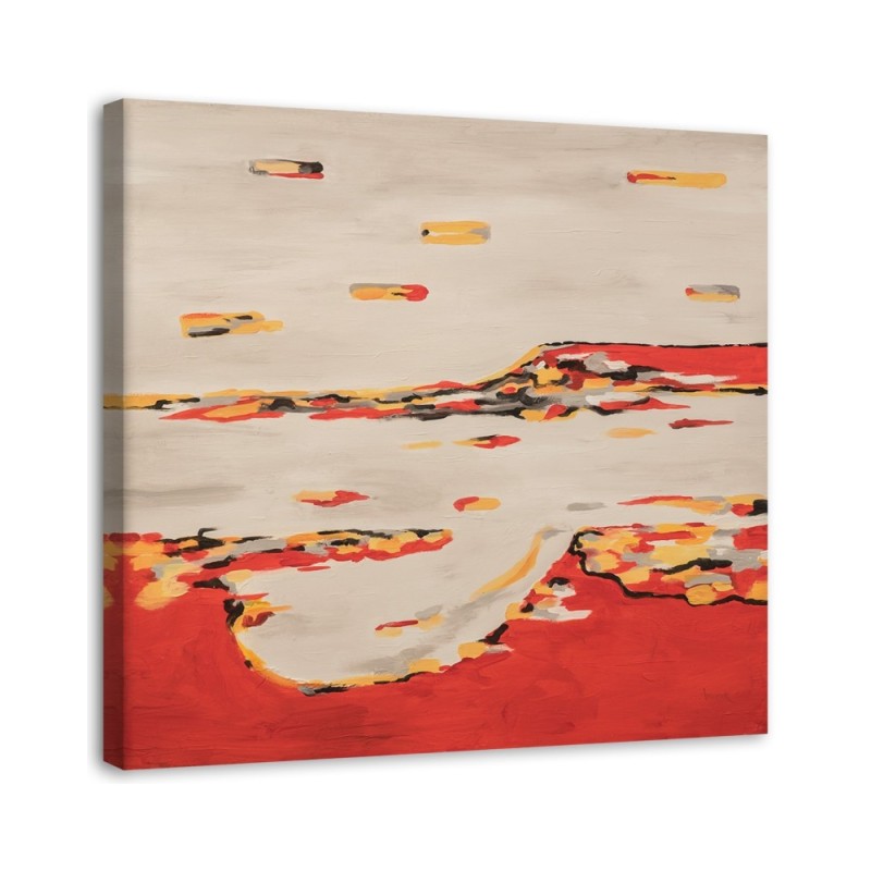 Leinwanddruck - Abstrakte Zusammensetzung | Feeby