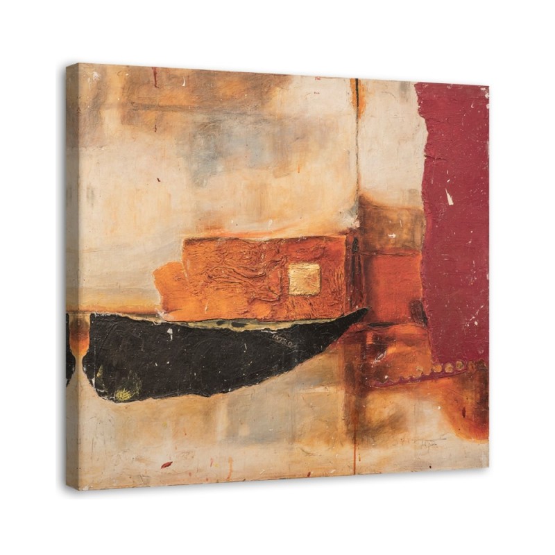 Modern abstraction - canvas print for wall for room | FEEBY