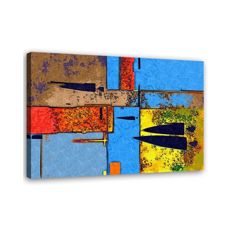 Dekoratives Leinwandbild - Perverse Landschaft | Feeby