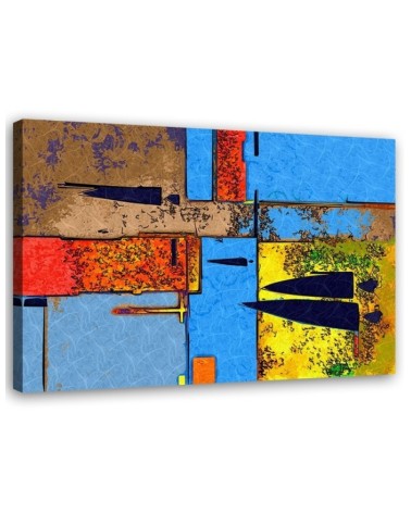 Dekoratives Leinwandbild - Perverse Landschaft | Feeby