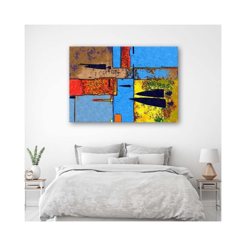 Dekoratives Leinwandbild - Perverse Landschaft | Feeby