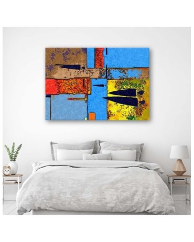 Dekoratives Leinwandbild - Perverse Landschaft | Feeby