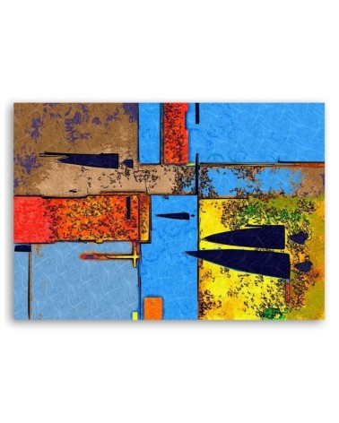 Dekoratives Leinwandbild - Perverse Landschaft | Feeby